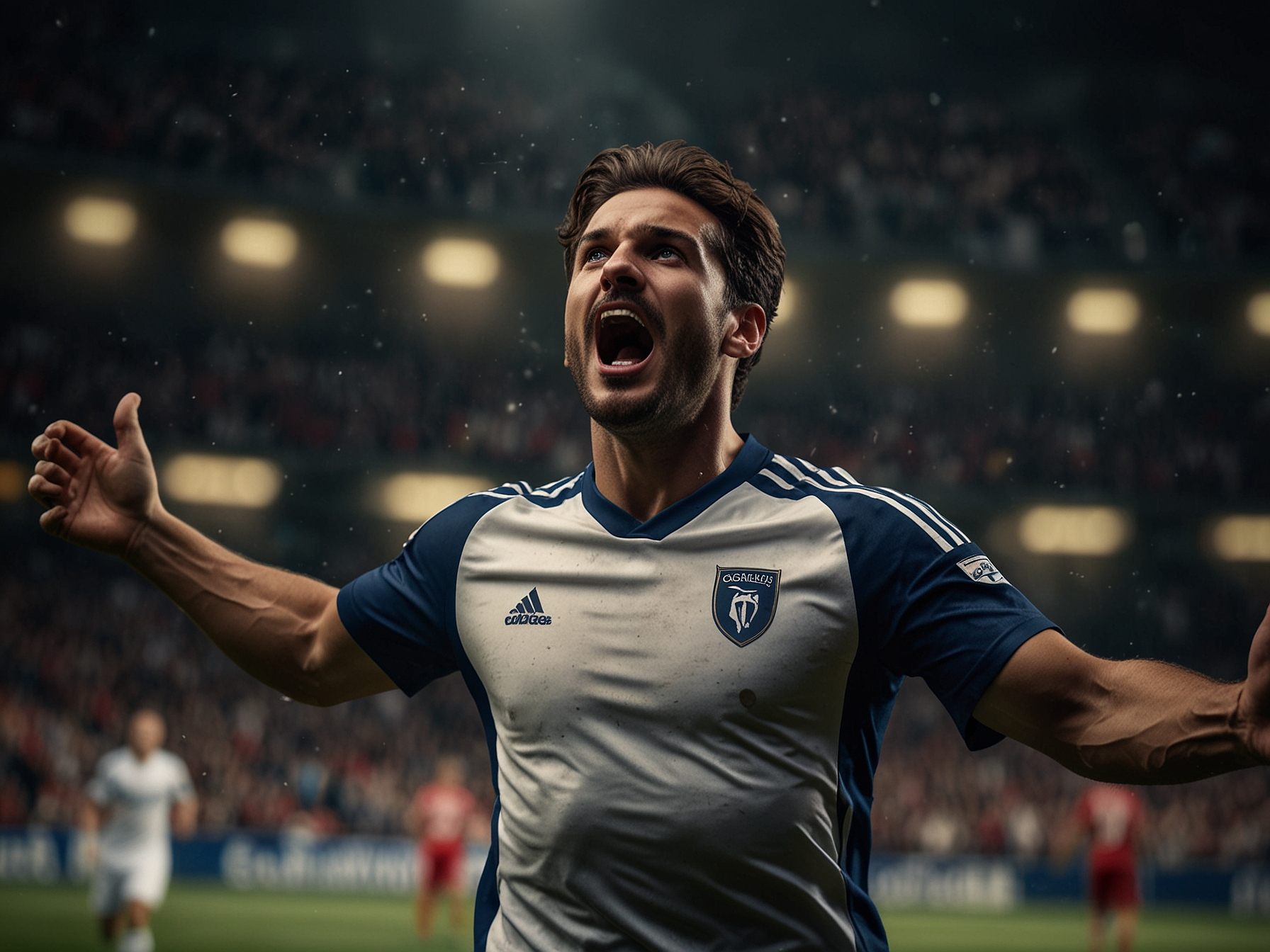 Zawodnik przed rozpoczęciem meczu - 500 casino